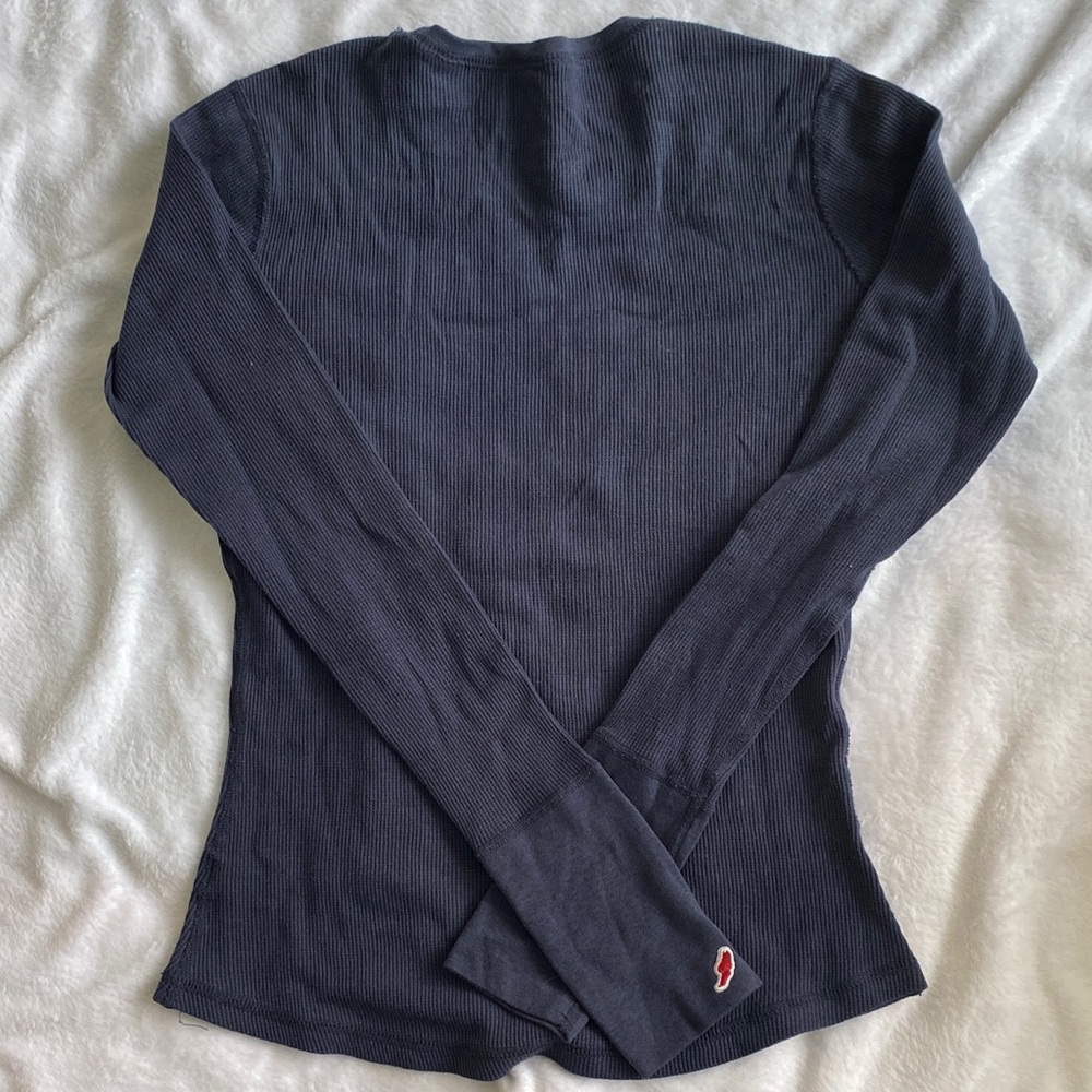 League Navy Blue Auburn University Women's Top - Picture 3 of 3